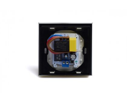 Терморегулятор с сенсорным экраном AURA ORTO 9005 BLACK CLASSIC