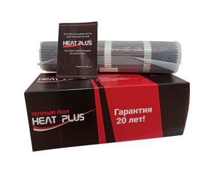Теплый пол Нагревательный мат Heat Plus 0.5 кв.м