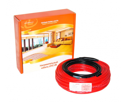 Электрический теплый пол Lavita кабель UHC 20-5, 100 Вт, 5 м