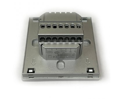 Терморегулятор программируемый WarmLife Design (Silver) серебро