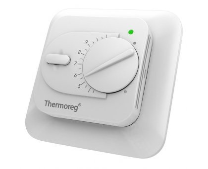 Терморегулятор Thermoreg TI 200 (белый), механический