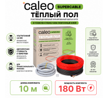 Нагревательная секция для теплого пола CALEO SUPERCABLE 18W-10, 0.9-1.4 м2