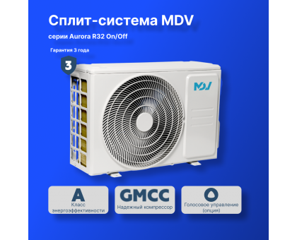 On/Off cплит-система MDV серия Aurora R32 MDSA-07HRN8 / MDOA-07HN8